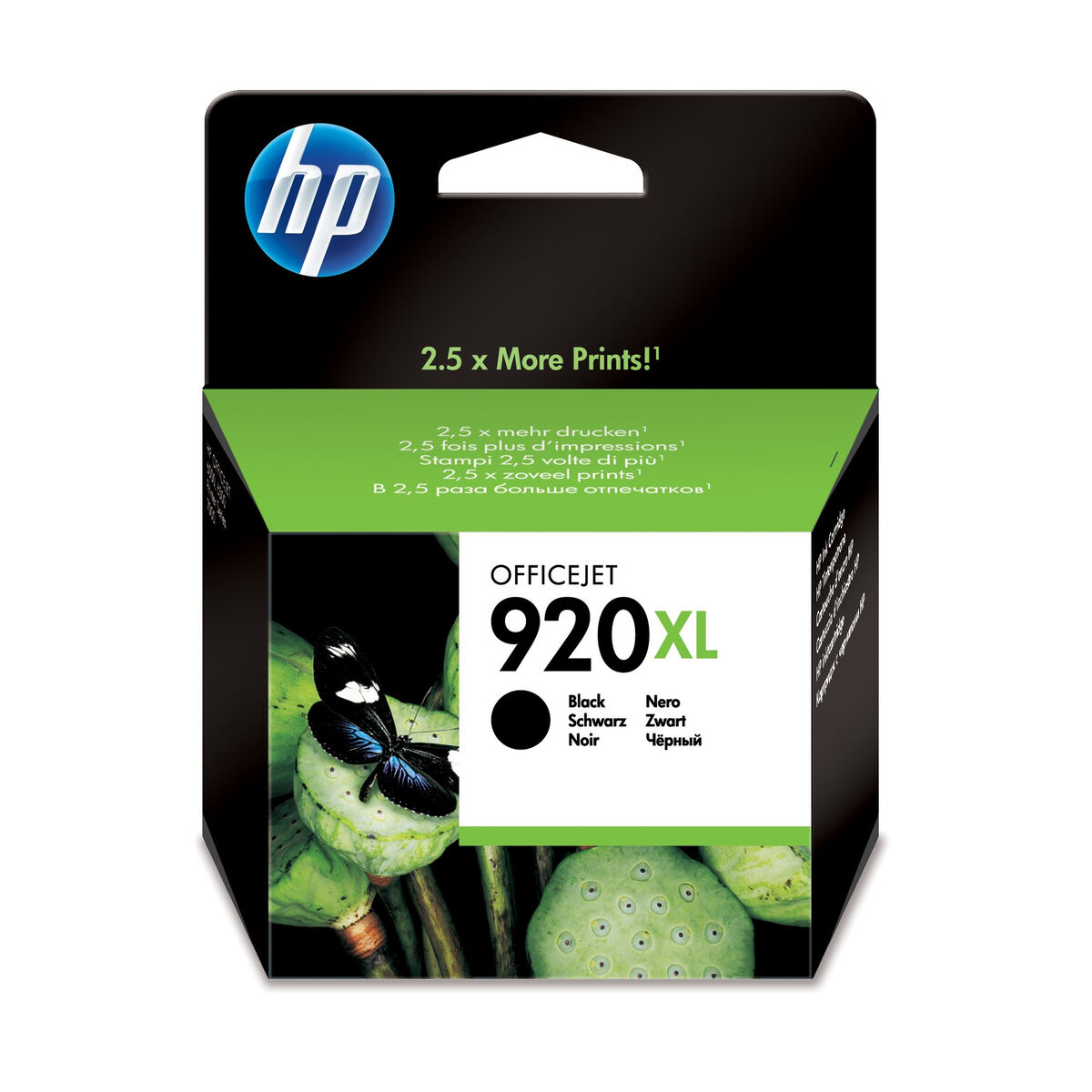 Original blækpatron HP CD975AE Sort